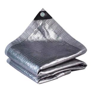 加厚遮阳网铝箔防晒网加密玻璃阳光房屋楼顶户外庶隔热遮阴遮阳布