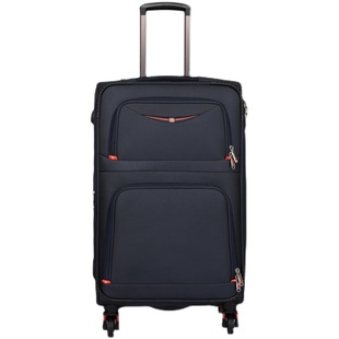 瑞士军刀行李箱男商务登机箱牛津布拉杆箱女万向轮旅行箱帆布皮箱