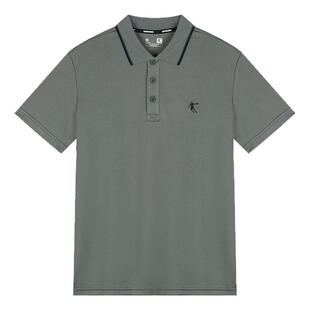 乔丹polo衫男短袖2026新款夏季户外运动t恤冰丝健身体恤翻领上衣