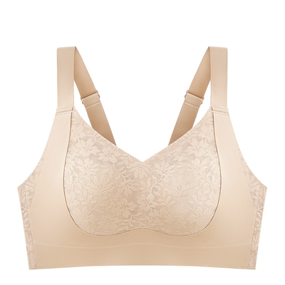 GEM双提拉大胸显小兔耳杯文胸