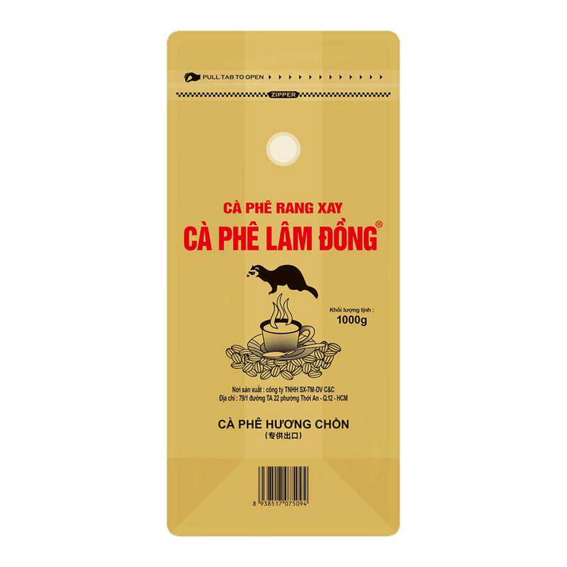 CAPHELAMDONG越南中度烘焙豆