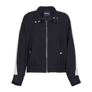 婉甸2025黑色单外套运动风休闲外套1241O07XS4YX