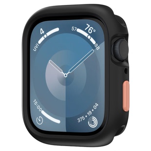 适用2025苹果AppleWatch ultra3/2硅胶11代46/42防摔49mm手表壳s7/8/9减震S10保护套44/45全包软TPU潮mageasy