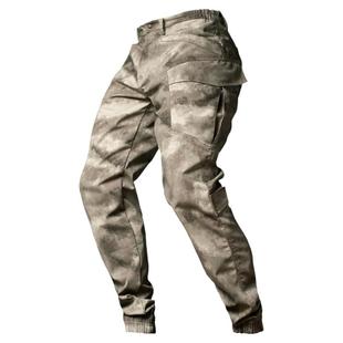 异种兵废墟迷彩修身耐磨工装战术长裤滑板抗撕裂时尚束脚裤秋冬季