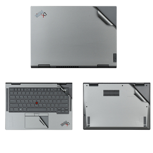 适用2024联想ThinkPad X1 YOGA笔记本外壳贴膜2023电脑贴纸Gen9机身保护膜2022键盘Gen8屏保2021全套装配件