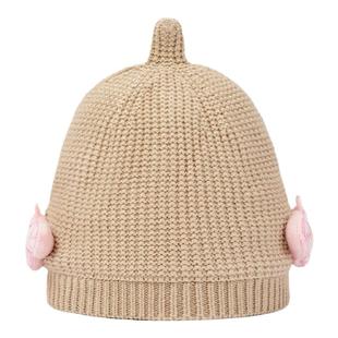 【小猪佩奇IP】巴拉巴拉婴儿帽子宝宝保暖帽儿童针织帽2025冬季新