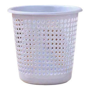 垃圾桶家用纸篓加厚塑料镂空垃圾筒垃圾桶宿舍办公室客厅卧室纸篓