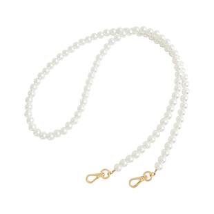 小蜜蜂扩音器珍珠链条包包带子背链手机挂链斜挎链子肩带挂绳配件