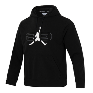 Jordan飞人正品卫衣男2025新款连帽防风保暖针织套头衫上衣HQ8695