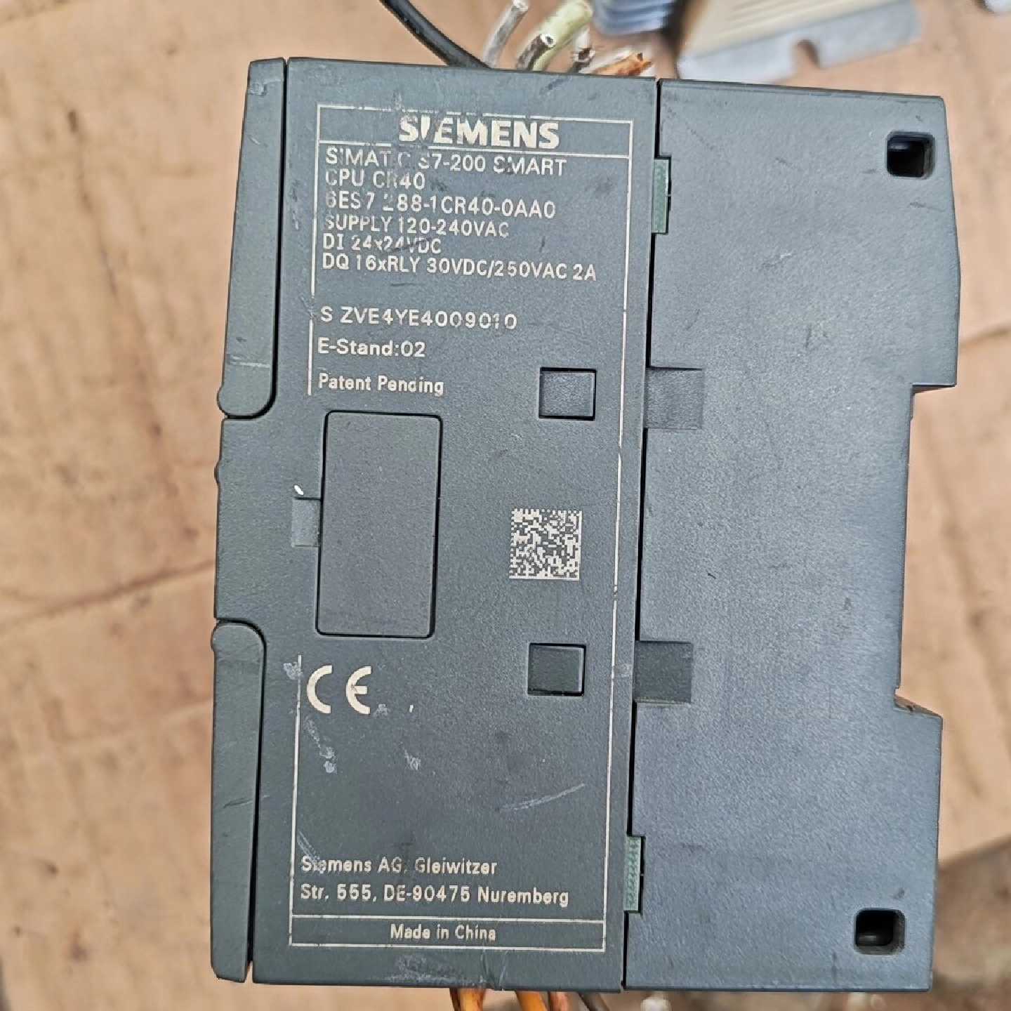 议价拆机西门子6ES7  288-1CR40-0AA0，功能包好