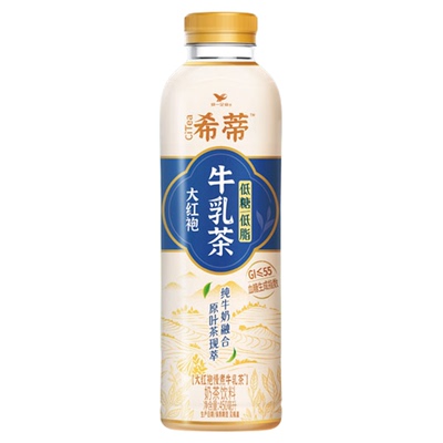 统一希蒂大红袍牛乳茶奶茶玫瑰普洱牛乳茶450ml*15瓶旗舰店整箱装