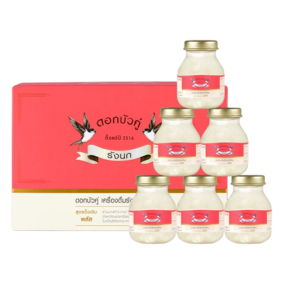 双莲4%即食燕窝75ml*6瓶冰糖