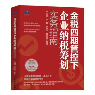 金税四期管控下企业纳税筹划实务指南 税收政策要点解读纳税实务营改增税务筹划企业所得税消费税