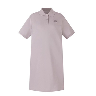 TheNorthFace北面连衣裙短袖女25春夏户外舒适透气时尚POLO裙8BWU
