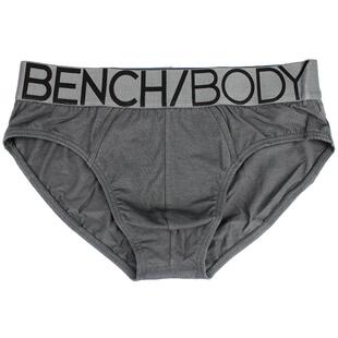 BENCH奔趣本命年红内裤包臀透气纯棉中腰男三角裤纯色大气BUB2033