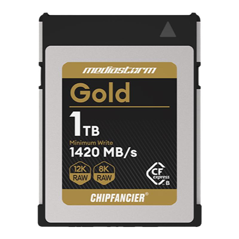 影視颶風(fēng)&CHIPFANCIER聯(lián)名CFB高速存儲卡-金卡512GB 1TB 2TB