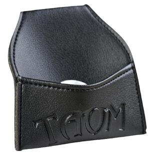 Taom塔悟姆巧克夹巧粉袋保护套斯诺克黑八皮革巧粉夹袋兜台球配件