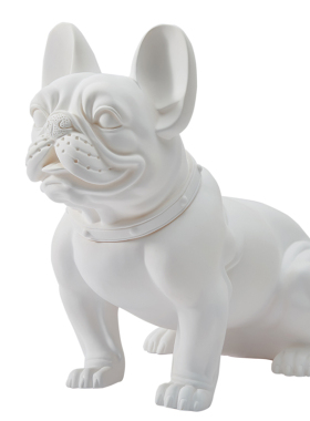 斗牛犬装饰狗模宠物店陈列摆件