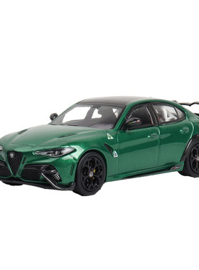 阿尔法罗密欧Giulia 朱丽叶 GTAm 大尾翼 MG 1:64 合金汽车模型绿