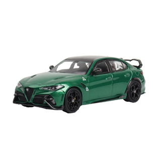 阿尔法罗密欧Giulia 朱丽叶 GTAm 大尾翼 MG 1:64 合金汽车模型绿
