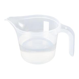 爱丽思量杯带刻度家用浇花水兑药施肥爱丽丝树脂塑料短嘴壶1L耐用