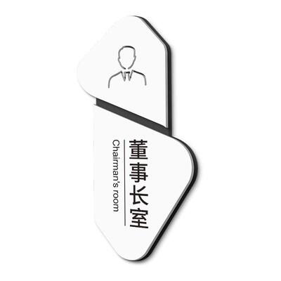 创意亚克力异形办公室门牌标识牌