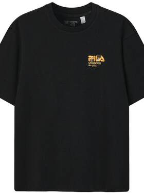 FILA斐乐男士针织短袖衫