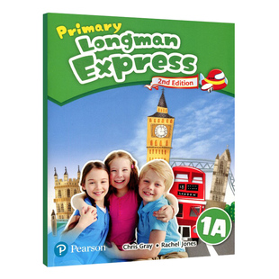 培生新版香港朗文小学英语教材Primary Longman Express 1A-6B 语法练习册grammar第二版朗文快车PLE原版少儿英语哒哒哒英语可自学
