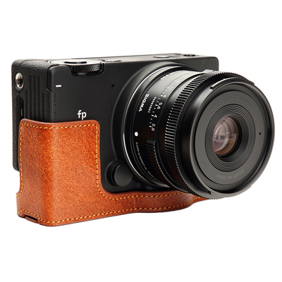 原创适马fp真皮手工配件相机包