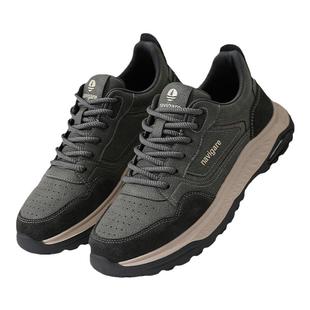 Navigare意大利小帆船男鞋2026春秋新款网面老爹鞋透气厚底休闲鞋