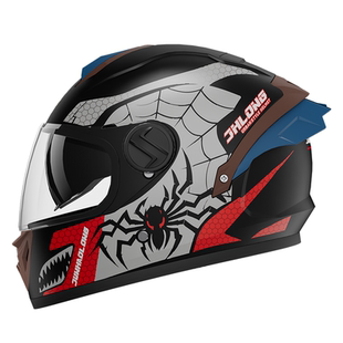 君豪龙摩托车全盔男冬季保暖防冻带围脖电动车女全覆式防雾头盔