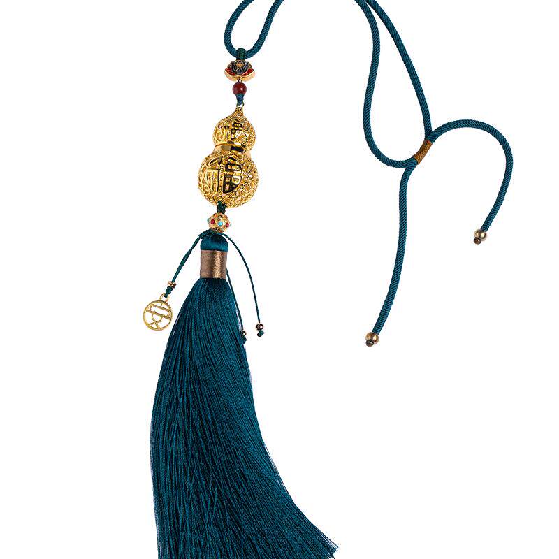 昌佑福禄葫芦朱砂汽车挂件香水挂饰后视镜车载香薰高级吊饰装饰品
