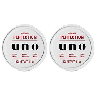 日本UNO吾诺男士多效合一控油补水高保湿凝露面霜90g*2正品护肤品