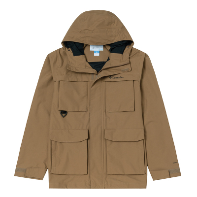 Columbia哥伦比亚单薄冲锋衣外套男2026夏季户外徒步登山连帽夹克