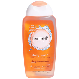澳洲芳芯femfresh女性私处洗液护理液洗护温和孕妇私密去异味英版