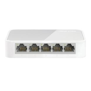 TP-LINK普联5口8口10口百兆千兆交换机网线分线器集线器家用路由网络转换器校园宿舍安防监控分流TL-SF1005+