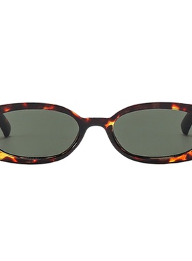 小框个性高级感椭圆防晒墨镜