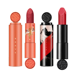 美康粉黛若水口红丝绒雾面哑光高级感勇气101肉桂乌龙996土橘棕