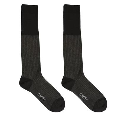 Natyhunt240针100支棉男士及膝袜