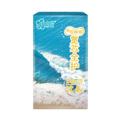 小妮卫生巾宽芯防漏丝薄