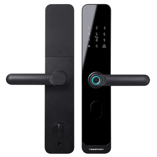 特司尔智能锁半自动指纹密码锁家用防盗入户门锁刷卡nfc电子锁T20