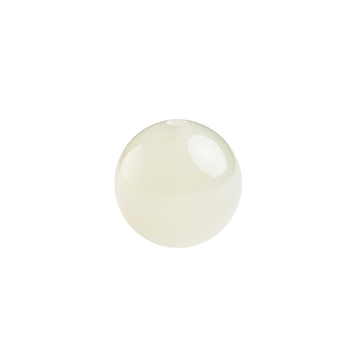 一兴天然和田玉晴水散珠子羊脂白玉手链碧玉手串玉石配珠diy串珠