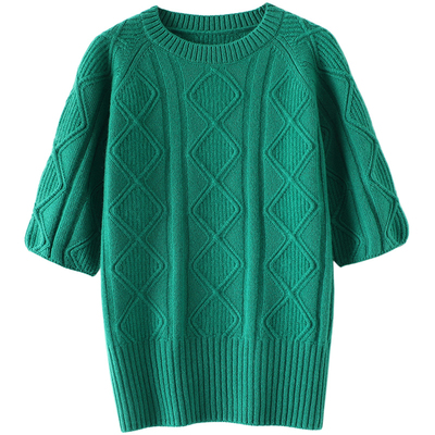 启超高端100%纯山羊绒衫