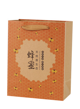 蜂蜜包装礼品袋土特产伴手礼纸袋