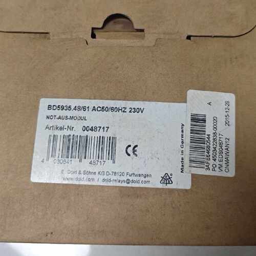 溢价-DOLD多德BD5935.48   0045456 BD59