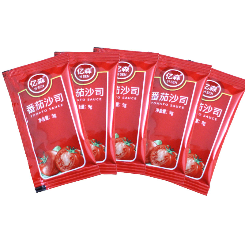 桶装番茄酱商用小包9克