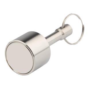 强力磁吸钥匙扣吸铁石砝码收废品不锈钢鉴定器钕铁硼超强磁性吊坠