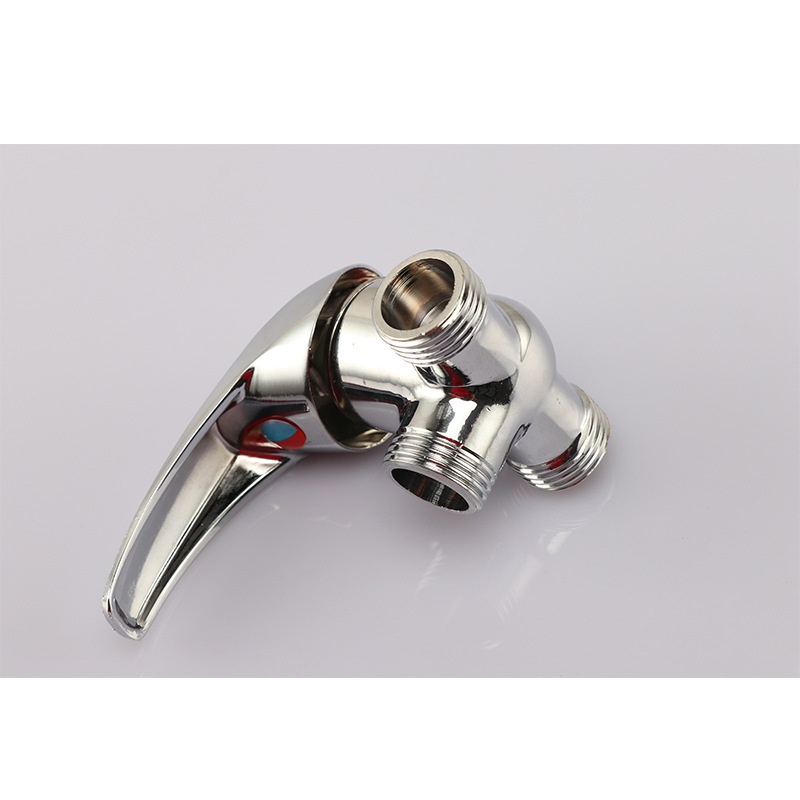 直销全铜混水阀明装开关冷热混合阀U型淋浴电热水器配件