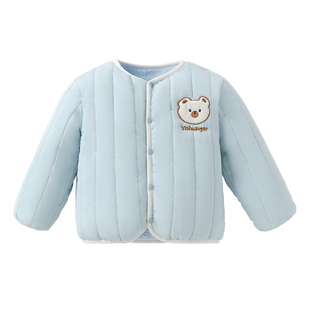 宝宝棉衣外套婴儿秋冬衣服夹棉上衣保暖男童冬装棉服内胆女宝棉袄