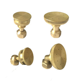 农用打药机高压雾化喷头电动喷雾器配件可调节多孔铜喷灌喷头喷淋